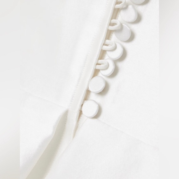 Alex Perry Elyse Silk Draped Mini Dress - Picture 4 of 4